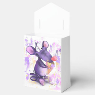 Ballotins Bonne Souris violette Mange Ballotin de crème glac