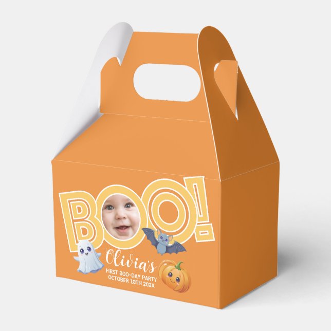 Ballotins Boo ! | Anniversaire du bébé Spooktacular (Verso)