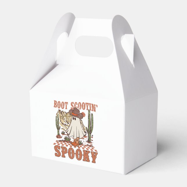 Ballotins Boot Scootin Éffrayant Halloween Ghost Éffrayant (Verso)