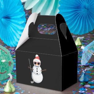 Ballotins Boule de golf de bonhomme de neige de Noël Cadeau