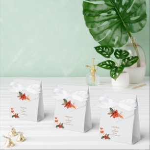 Ballotins Bouquet de Boho avec fleurs de feu