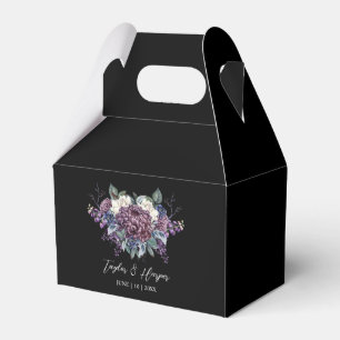 Ballotins Bouquet de mariage gothique esthétique sombre