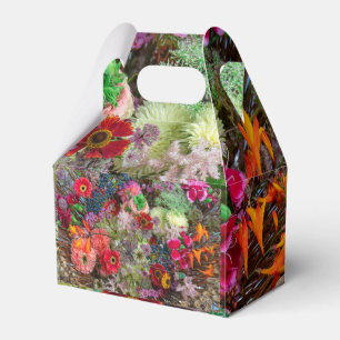 Ballotins Bouquet floral automnal riche avec Gerberas et Bai