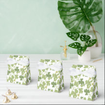 bouquet shamrock, jour de st patrick