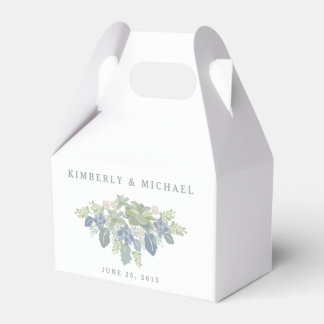 Ballotins Bouquet Succulent Floral Mariage Favor Box