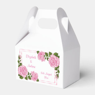 Ballotins Bouquets de coin rose joli Mariage