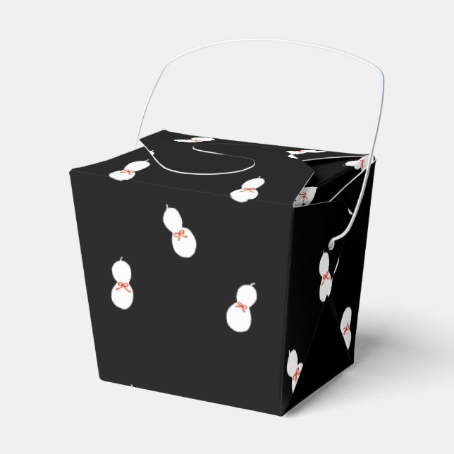 Ballotins Bouteille Gourd avec Motif de ruban (Verso)