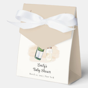 Ballotins Bouteilles Poppin moderne Baby shower Champagne