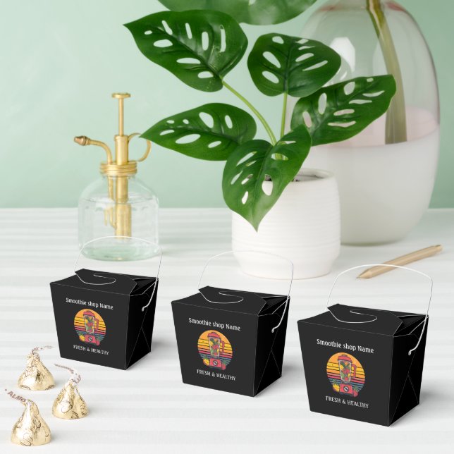 Ballotins Boutique de smoothie aux fruits tropicaux rétro Ba (Multiple)