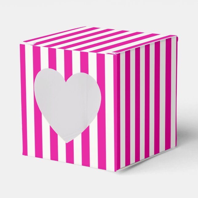 Ballotins Boutique Stripes - Coeur Ballotin 2x2 (Verso)