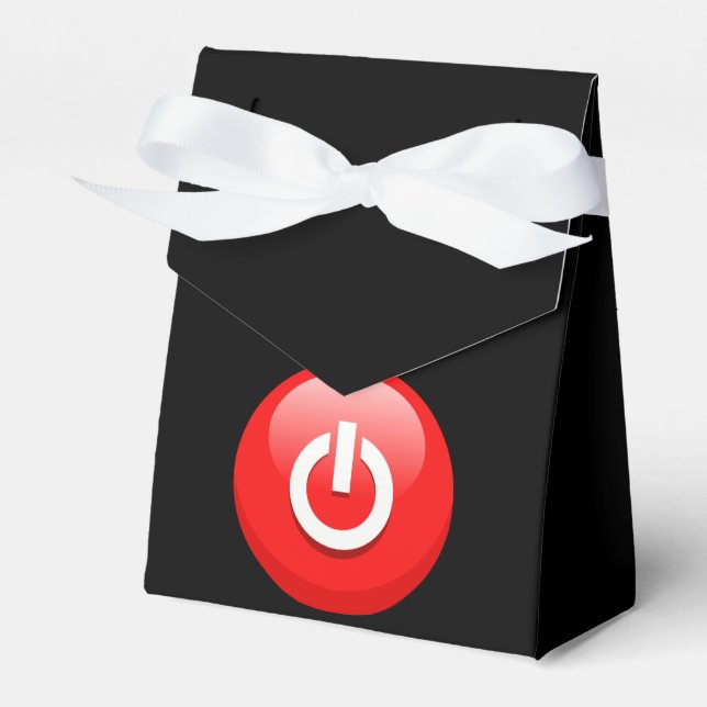 Ballotins Bouton d'alimentation rouge géant (Verso)