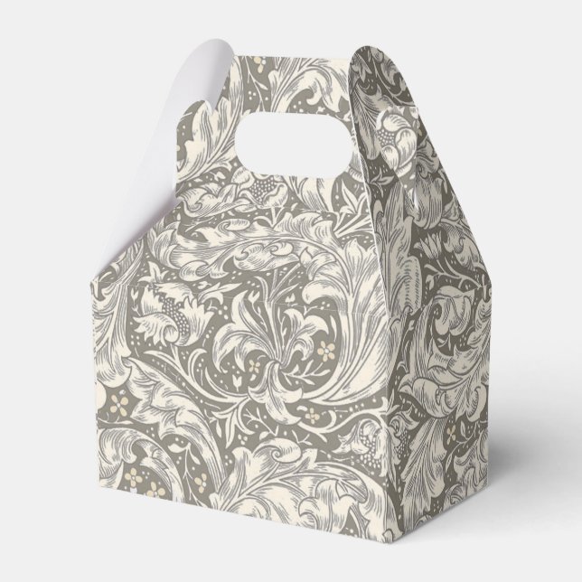 Ballotins Boutonnière Fleur de William Morris Fleur Botaniqu (Verso)