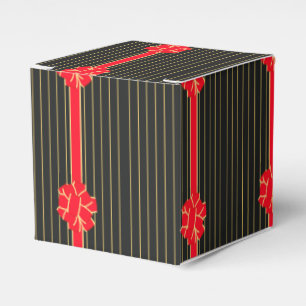 Ballotins Bow noir et rouge