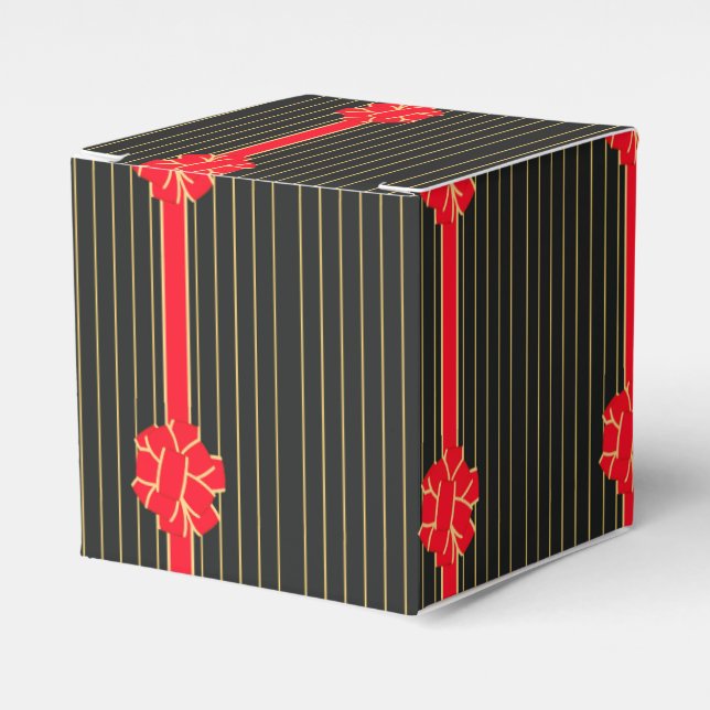 Ballotins Bow noir et rouge (Verso)