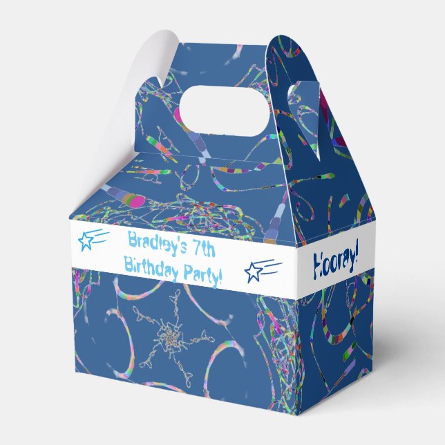 Ballotins Boy's Birthday Cadeaux Boxes (Verso)