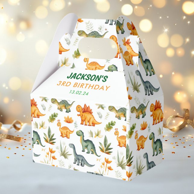 Ballotins Boys Dinosaur Ballotin de fête d'anniversaire (Créateur téléchargé)