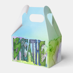 Ballotins BREATHE/tie teinture arrière - plan boîte à traite