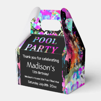 Ballotins Bright Pool Party Anniversaire, 13e anniversaire