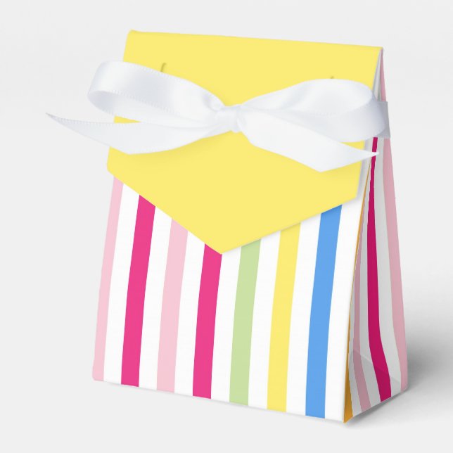 Ballotins Bright Rainbow Stripes (Verso)
