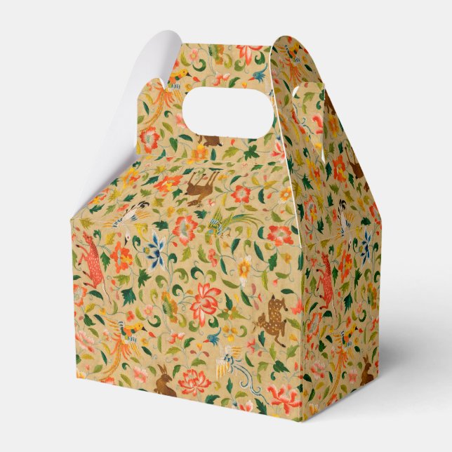 Ballotins Broderie animale vintage en crewel : Tapisserie an (Verso)