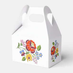 Ballotins Broderie de Kalocsa - motif hongrois d'art