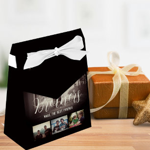 Ballotins Brother moderne Meilleurs amis Dark Photo Collage