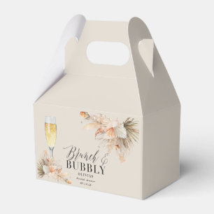 Ballotins brunch et bubbly Bridal douche pampas herbe Favo