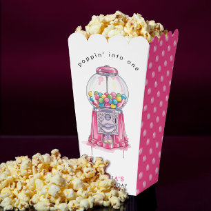 Ballotins Bubblegum Pink Poppin' Girl 1er Anniversaire