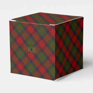 Ballotins Buccleuch Official Tartan avec monogramme / nom