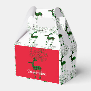 Ballotins Buffalo Plaid Christmas Deer Thunder_Cove