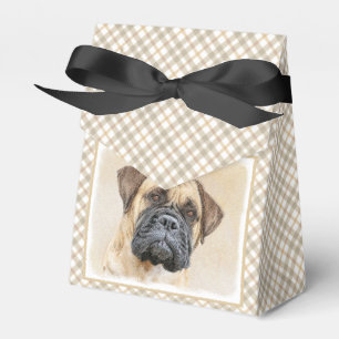 Ballotins Bullmastiff Peinture - Joli chien d'origine art