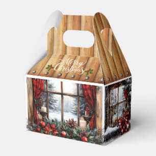 Ballotins Cabanon de Noël Joyeux Noël Campagne