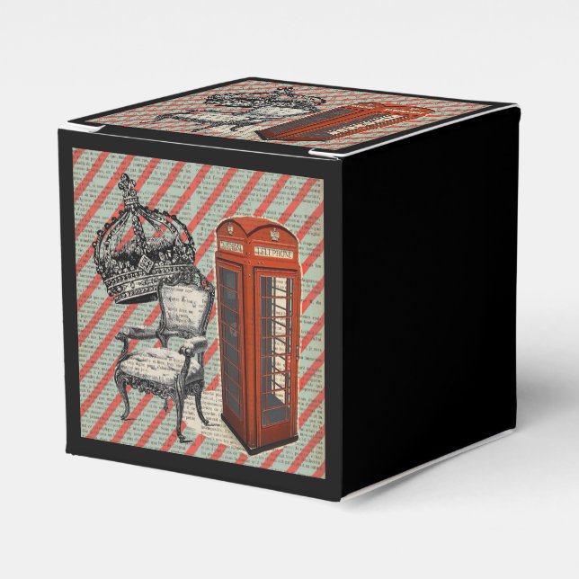 Ballotins cabine téléphonique victorien jubilee couronne lon (Verso)