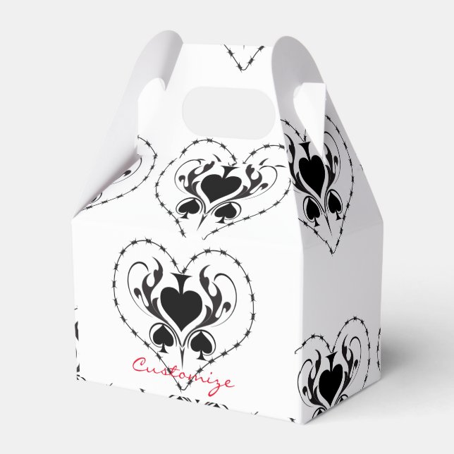 Ballotins Câble Barbelé Coeur Black Spades Thunder_Cove (Verso)