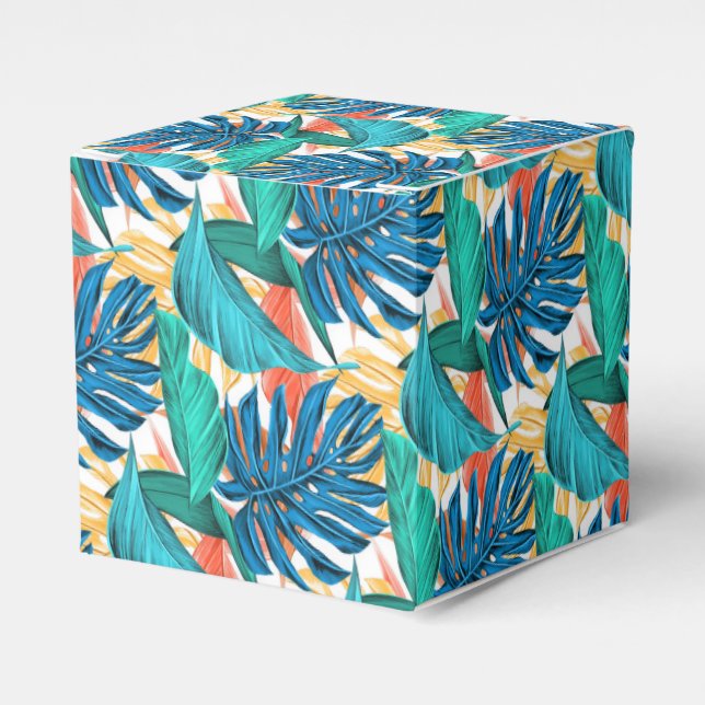 Ballotins Cadeau Ballotin Feuille tropical (Verso)
