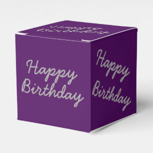 Ballotins Cadeau classique mauve-foncé Boces