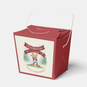 Ballotins Cadeau de fête prénatale pour petit bûcheron