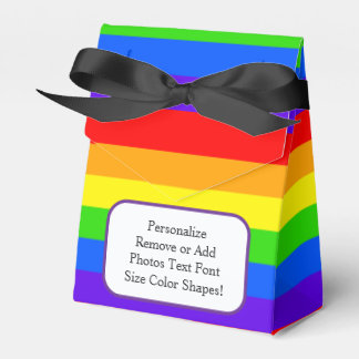 Ballotins Cadeau de mariage - Dessin arc-en-ciel personnalis