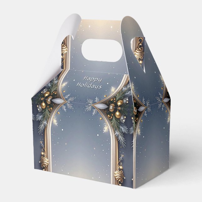 Ballotins Cadeau de Noël Boîte cadeau de vacances (Verso)