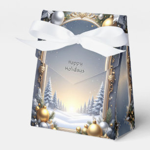 Ballotins Cadeau de Noël Boîte cadeau de vacances