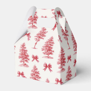 Ballotins Cadeau de Noël Vintage Rouge et Blanc