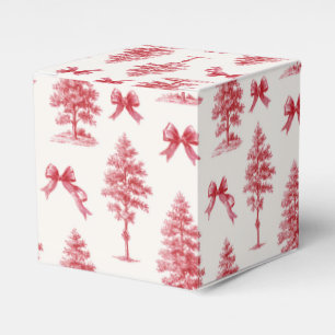 Ballotins Cadeau de Noël Vintage Rouge et Blanc