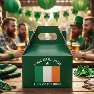 Ballotins Cadeau de Saint-Patrick personnalisé Trèfle irland