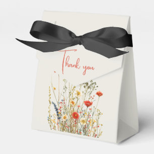 Ballotins Cadeau Mariage Merci fleur sauvage