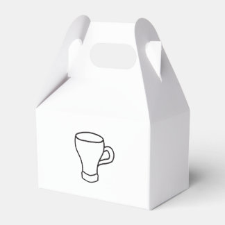 Ballotins Cadeau minimaliste en ligne de café Art
