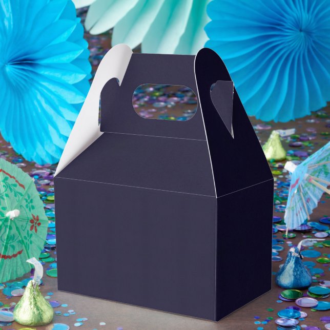 Ballotins Cadeau personnalisable simple et attrayant bleu ma (Fête)