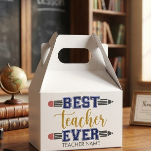 Ballotins Cadeau personnalisé Meilleur Enseignant - Cadeau P