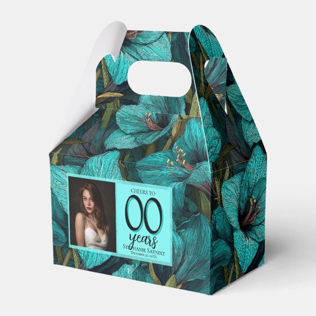 Ballotins Cadeaux de fête d'anniversaire de femmes Fleur d'A (Verso)