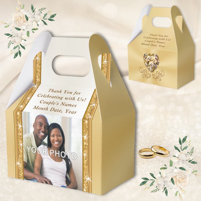 Ballotins Cadeaux de mariage personnalisés, photo ou suppres (Photo and Personalised wedding favor boxes. Wedding cake favor boxes. Wedding candy boxes for Guests)