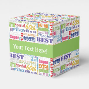 Ballotins Cadeaux Uniques Et Spéciaux De Fête Du 60E Anniver